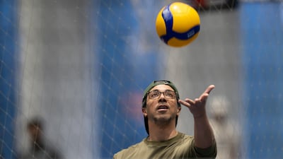 ABU DHABI, UNITED ARAB EMIRATES - July 16, 2025: HH Sheikh Mansour bin Zayed Al Nahyan, UAE Vice President and Deputy Prime Minister, visits Abu Dhabi Summer Sports (ADSS), at the Abu Dhabi National Exhibition Centre (ADNEC). ( Mohamed Al Balsoohi / Abu Dhabi Media Office ) ---