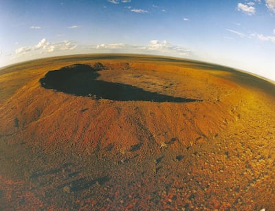 Wolfe Creek Crater. Courtesy Tourism Western Australia