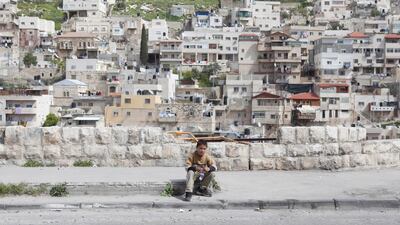 The supreme court has ordered the eviction of 700 Palestinians from Silwan near Al Aqsa mosque. Philip Cheung / The National