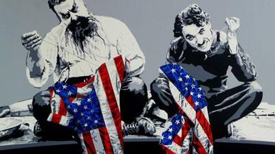 Recovery Plan by Thierry Guetta (aka Mr Brainwash), who featured in the British graffiti artist Banksy's film Exit Through The Gift Shop.