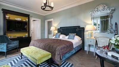 The rooms are artfully designed and playfully elegant.