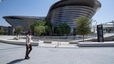 Entry to the Mobility pavilion at Expo City Dubai will be free on Friday. Ruel Pableo for The National