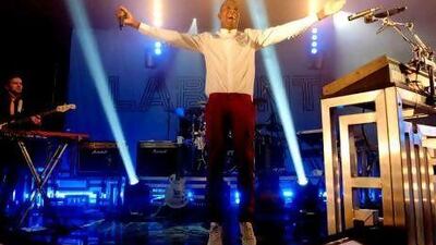 Labrinth performing on stage at KOKO in March in London.