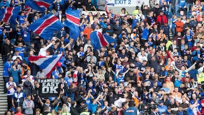 Rangers fans will be hoping to see the team start their Europa League group stage fixtures with a win against Feyenoord at Ibrox on Thursday. Getty