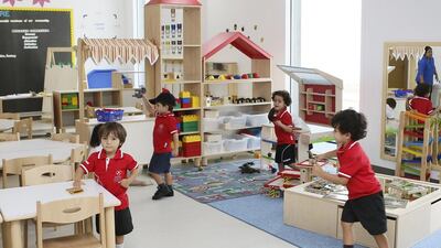 The Swiss International School has opened a primary section, with secondary and boarding sections to follow. Sarah Dea / The National