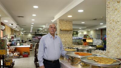 Adnan Rafeh, manager of Sevan Bakery, said the inspections were important for Eid customers. Jeffrey E Biteng / The National