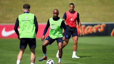 Fabian Delph is considering a quick trip home during the World Cup due to his wife being due to give birth during the tournament in Russia. Alex Livesey / Getty Images