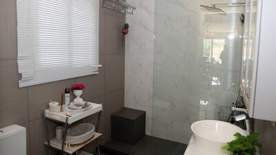 A bathroom was added on the ground floor