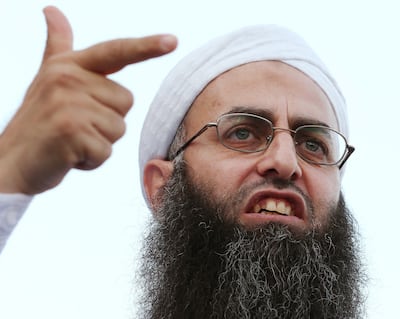 Hardline cleric Ahmed Al Assir is facing trial alongside Fadel Chaker. AFP