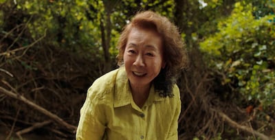 Korean actress Youn Yuh-jung in a scene from 'Minari'. A24