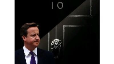 Britain's prime minister, David Cameron, faces a day of polls that could have a fundamental effect on his government.