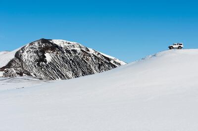 Nomadic Road’s winter Iceland trip includes a drive across one of the world’s largest glaciers. Getty