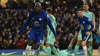 20) Romelu Lukaku - 118 goals in 271 games. Ratio: 0.44. (Chelsea five goals, West Bromwich Albion 17, Everton 68, Manchester United 28). AFP