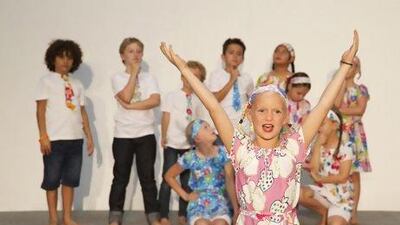 Kids can play drama games, build team skills, learn routines and create characters Hayley's Comet summer camp. Courtesy Hayley's Comet