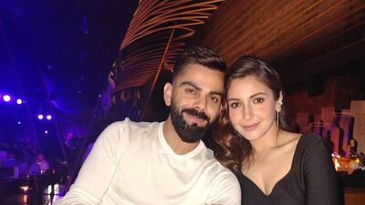 India batting star Virat Kohli and wife Anushka Sharma celebrated New Year's eve in Dubai. @virat.kohli / Instagram