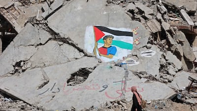 The UAE says the disarmament deal paves the way for a political process leading to sustainable peace in Gaza. AFP
