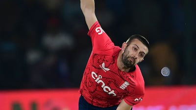 Englands's Mark Wood bowled at 97mph. AFP