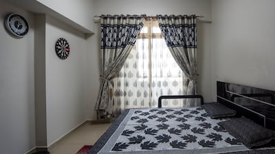The master bedroom