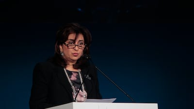 Sima Bahous said she would ensure the 'issues of women and girls are placed at the centre of the international agenda'. Jeffrey E Biteng / The National