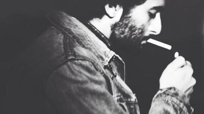 A photo from the 1970s of Youssef El Deeb, the founder of Fatafeat TV. Courtesy Noor Salim Al Midfa