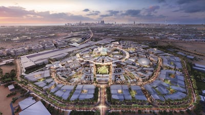 An artist rendering of legacy District 2020, which is due to be unveiled at this week's Cityscape Global. Courtesy Expo 2020