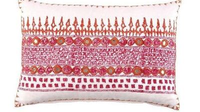 Primrose cushion, US$100 (Dh367)