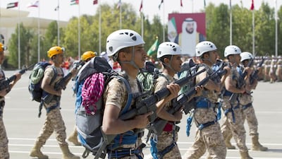 All Emirati men between the ages of 18 and 30, or those who have completed secondary school, will be required to sign up for military service under the new law. Christopher Pike / The National