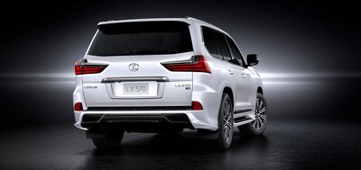 The limited edition Lexus 4x4 Signature. Courtesy Al-Futtaim Motors