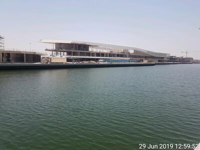 Construction on the aquarium is now 70 per cent complete. Courtesy Al Qana