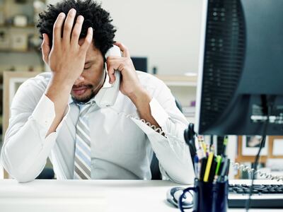 Employees often find themselves distracted by colleagues or phone calls. Getty