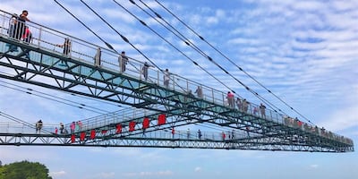 Wansheng Ordovician Theme Park in Chongqing, China.