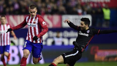Atletico Madrid’s French forward Antoine Griezmann. Javier Soriano / AFP