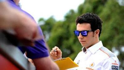 A rough start to his McLaren career has not slowed autograph requests for Sergio Perez.