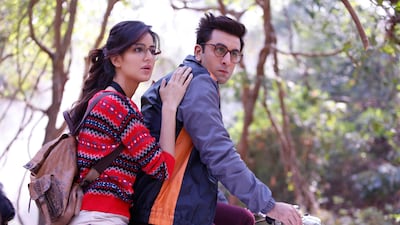 Katrina Kaif and Ranbir Kapoor in Jagga Jasoos. Courtesy UTV Motion Pictures