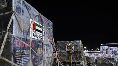On December 19, the UAE transported some of these electric generators to the Polish capital Warsaw, with the remainder set to be flown over in January
