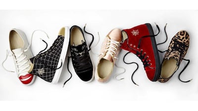Charlotte Olympia is launching her first capsule collection of sneakers (Courtesy: Charlotte Olympia)