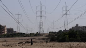 Power lines carrying electricity through Egypt. Dana Smillie for The National