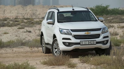 The 2018 Chevrolet Trailblazer in Dubai. Antonie Robertson / The National