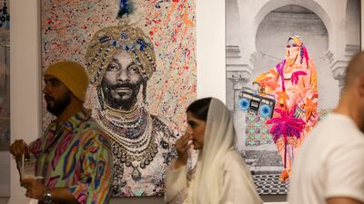 The opening night of Bred AbuDhabi at Yas. Antonie Robertson/The National