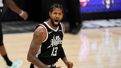 Paul George led Los Angeles Clippers with 27 points and 15 rebounds in the Game Three win over Phoenix Suns. AP