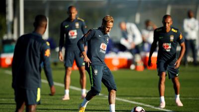 Neymar could be in action for Brazil against Saudi Arabia. Reuters