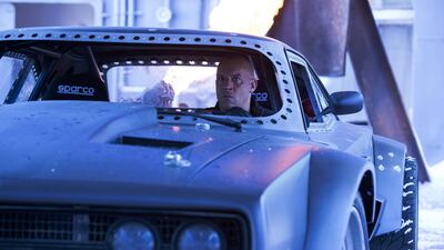 Diesel in The Fate of the Furious