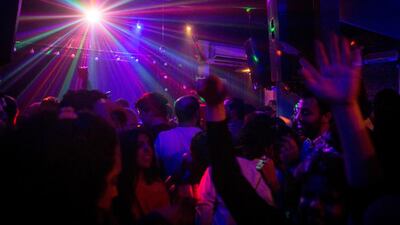 A live music venue in Cairo, Egypt. The blossoming independent scene of the early 2000s has stagnated through political turmoil, the economic slump and ill-equipped venues. Chris McGrath / Getty Images