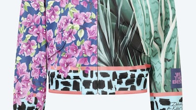 A bomber jacket by Dolce & Gabbana and DJ Khaled. Courtesy Dolce & Gabbana