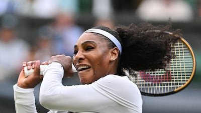 Serena Williams is set to make her return to competitive tennis in the women's doubles at Queen's this month. AFP