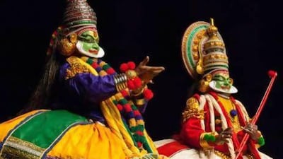 Kathakali was a major part of the four-day International Koodiyattam and Kathakali Festival. Duncan Chard for the National