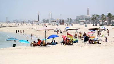Police in Dubai warned beach-goers to abide by Covid-19 safety measures during the peak winter season.