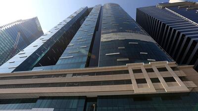 The Sheraton Grand Hotel on Sheikh Zayed Road in Dubai. Pawan Singh / The National