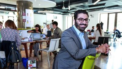 Jaideep Dhanoa, grew up in California, Dubai, Mumbai and Singapore. Victor Besa for The National