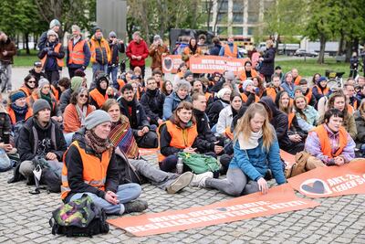 The Last Generation has vowed to continue its protest actions. Getty